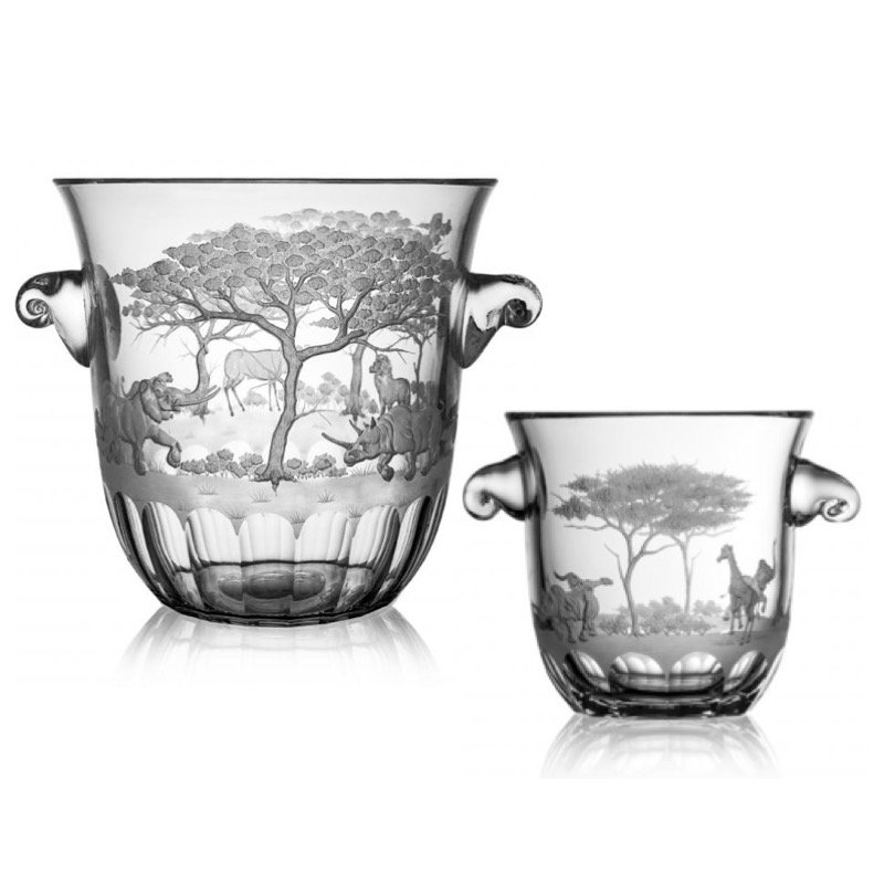 Safari Champagnekoelers & Ijsemmer by Varga