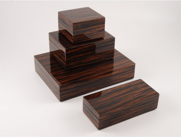 Macassar Ebony Boxes by Pacific Connections