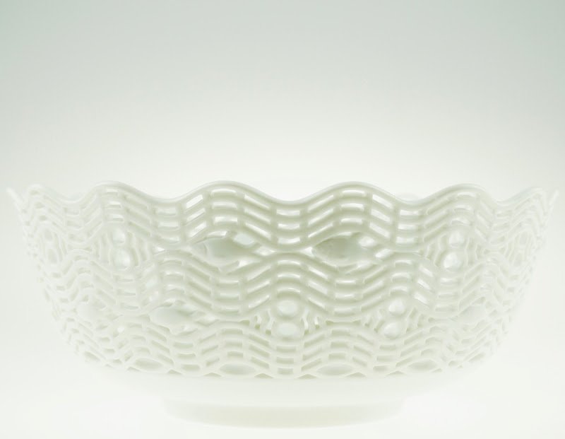 Herend bowl with fishes by Herend