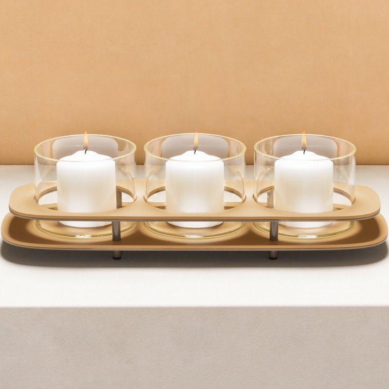 Candleholder/Vase "Hoop" by Rudi