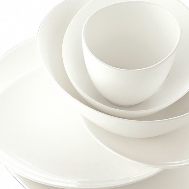 Bone China White Motion by Dibbern