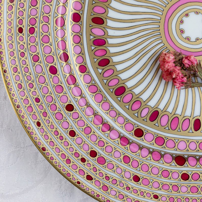 Syracuse Fuchsia by Haviland & Parlon