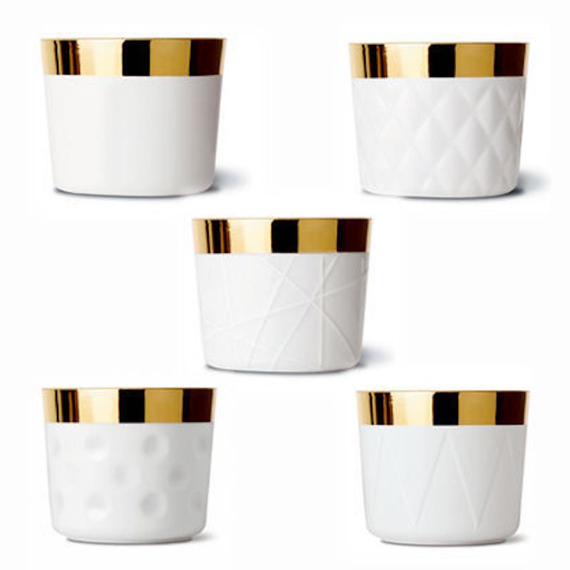 Sip of Gold White Champagne/Cocktail/Water Goblets by Sieger by Fürstenberg