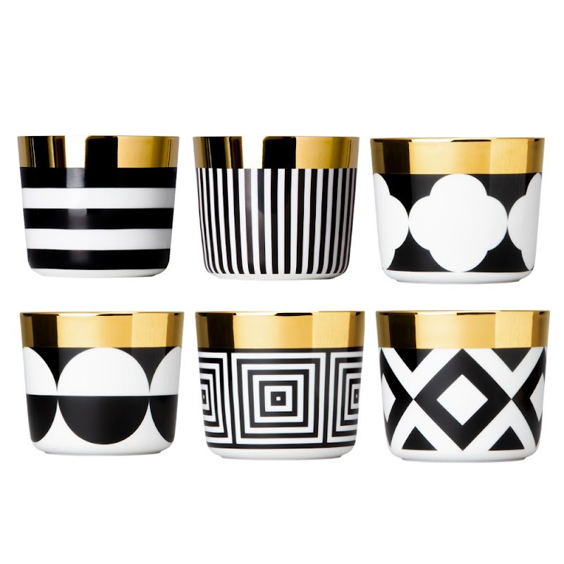 Sip of Gold Ca' D'Oro Champagne/Cocktail/Water Goblets by Sieger by Fürstenberg