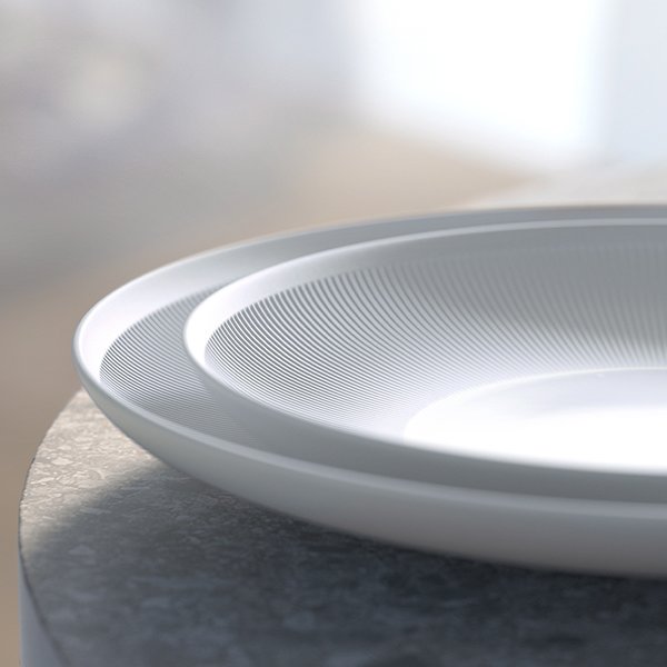 MY CHINA! STELLA SATIN WHITE by Sieger by Fürstenberg