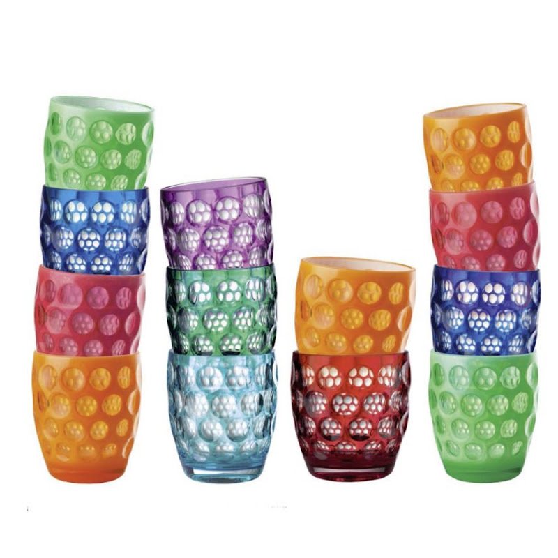 Tumbler Acrylic "Lente" by Mario Luca Giusti