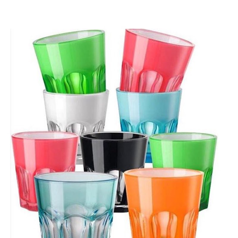 Tumbler Acrylic "Double Face" by Mario Luca Giusti