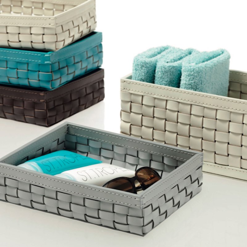 Outdoor' baskets by Riviere