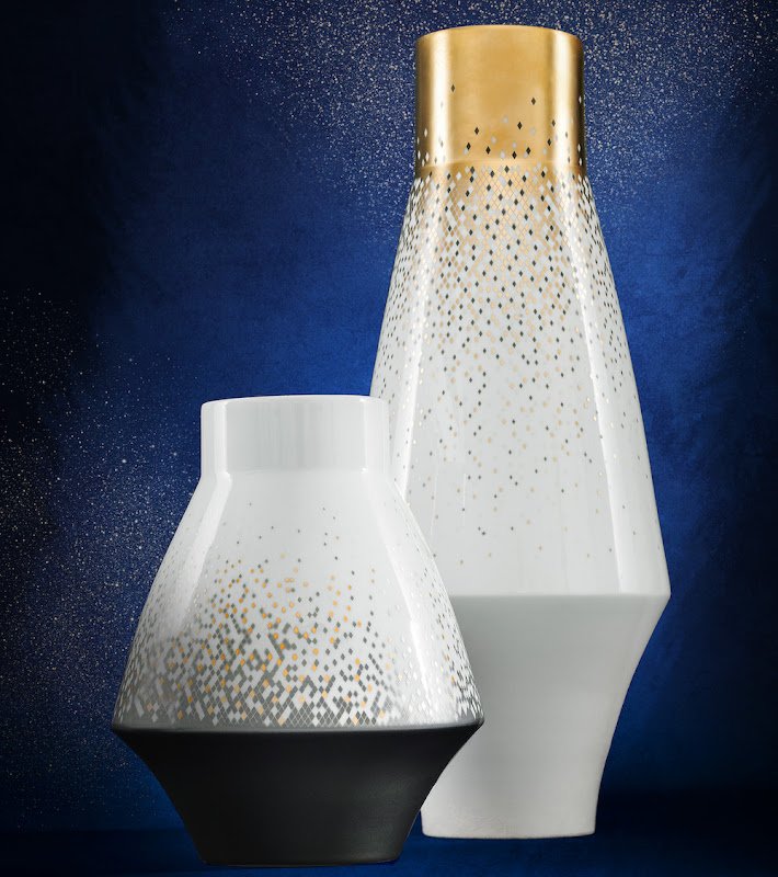 Souffle d'Or Vases by Haviland