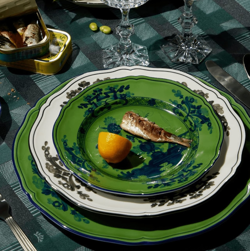 Oriente Italiano Malachite by Ginori 1735