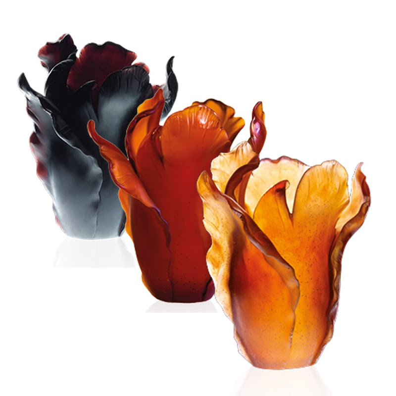 Tulipe Vases by Daum