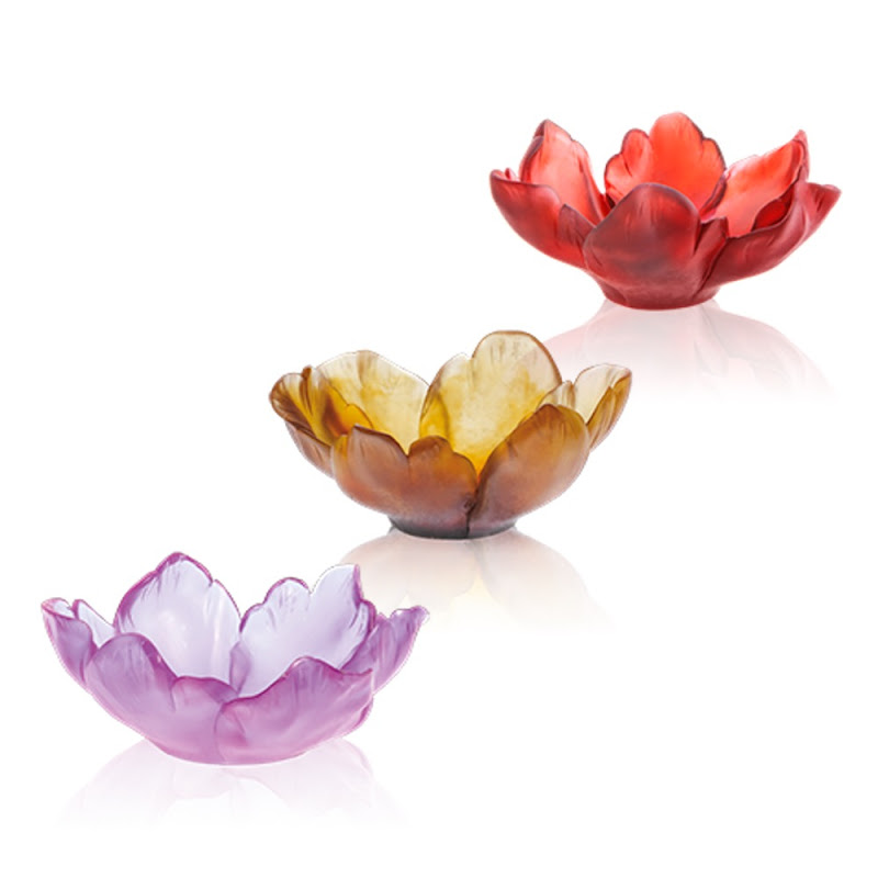 Tulipe Bowls Small by Daum