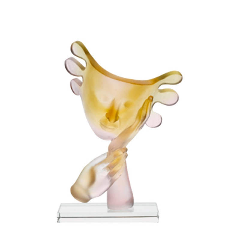 Sculpture "Pensée d'Amour" by Daum