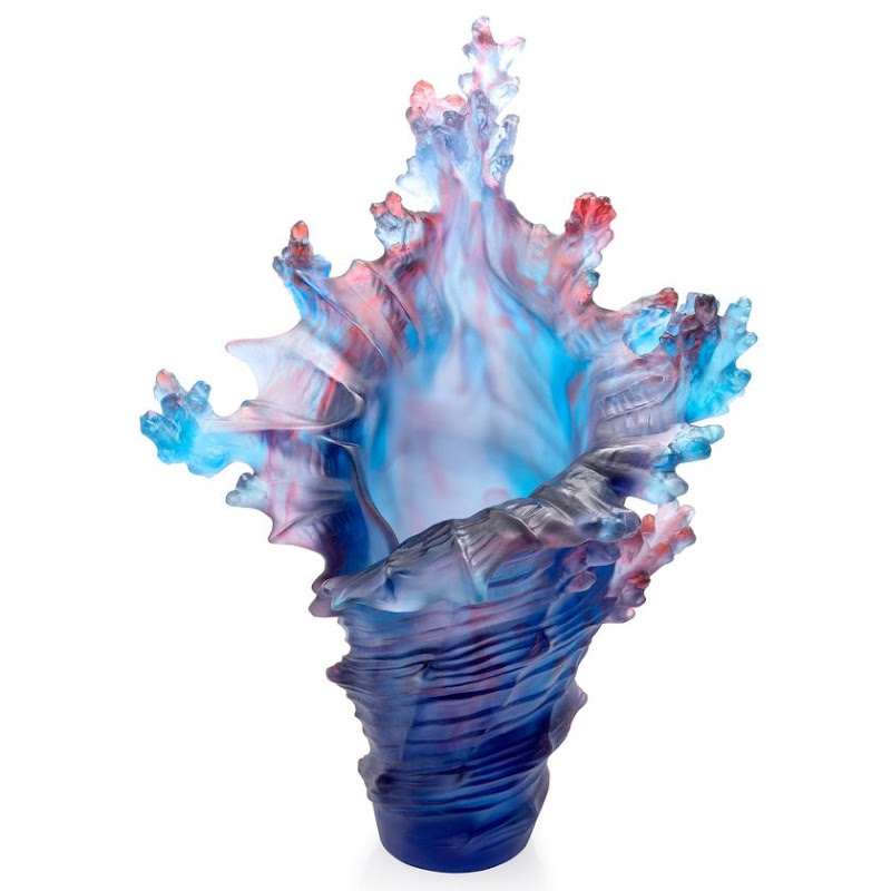 Mer de Corail Vaas Groot by Daum