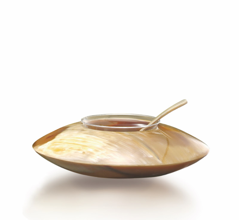 Almas Caviar Bowl with Spoon by Arcahorn