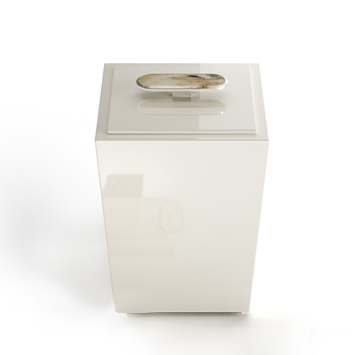 Bicco Waste Bin Ivory by Arcahorn