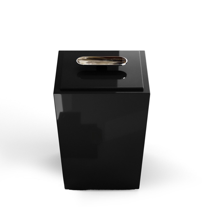 Bicco Waste Bin Black by Arcahorn