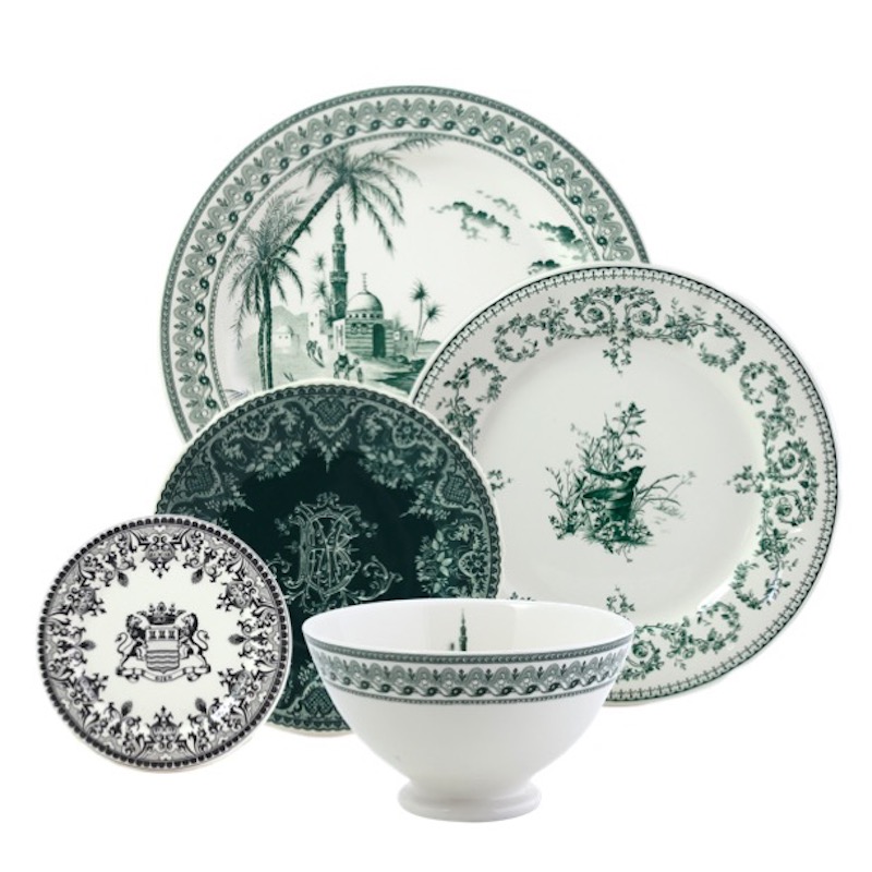 Les Dépareillées Vert by Gien