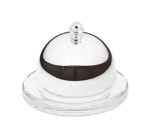 Individual butter dish with cover "Regards" by Ercuis