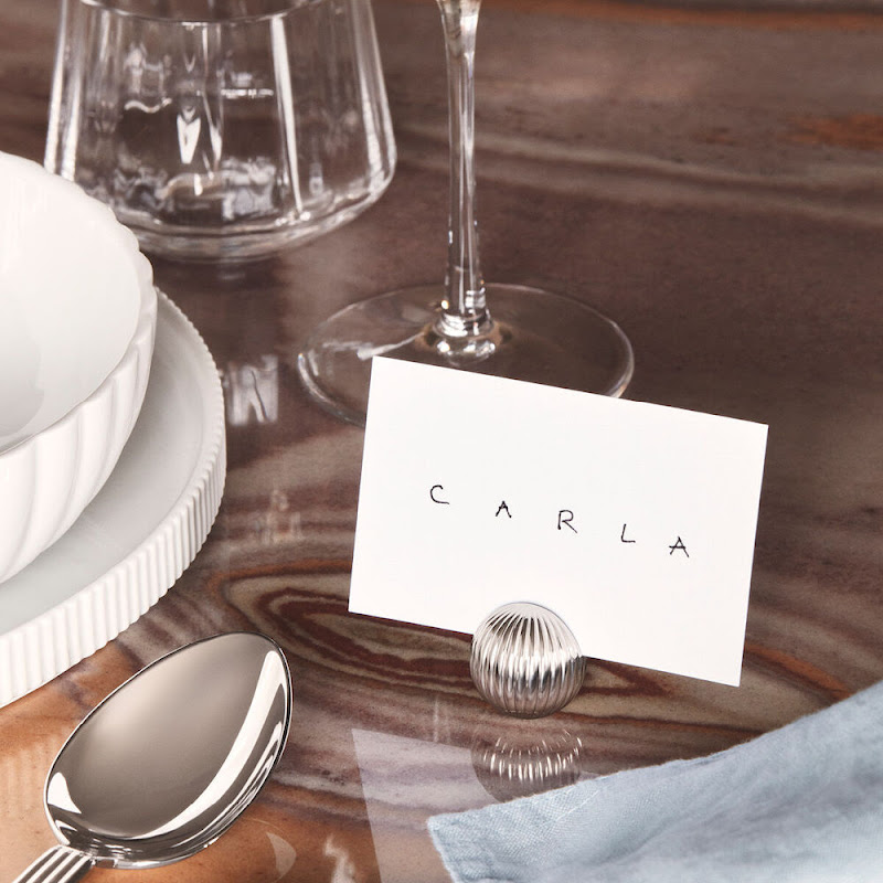 "Bernadotte" Table Card Holders by Georg Jensen