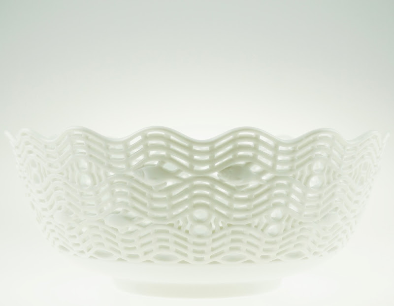 Bowl with fishes by Herend