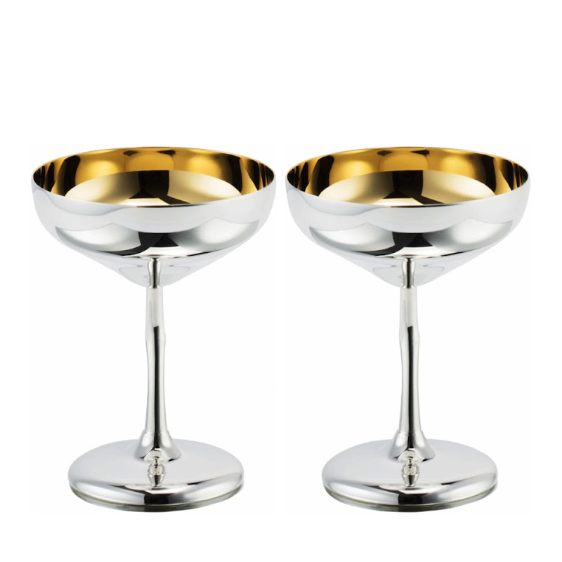 Cocktailcoupes "Beauty", Set of 2 by Sonja Quandt