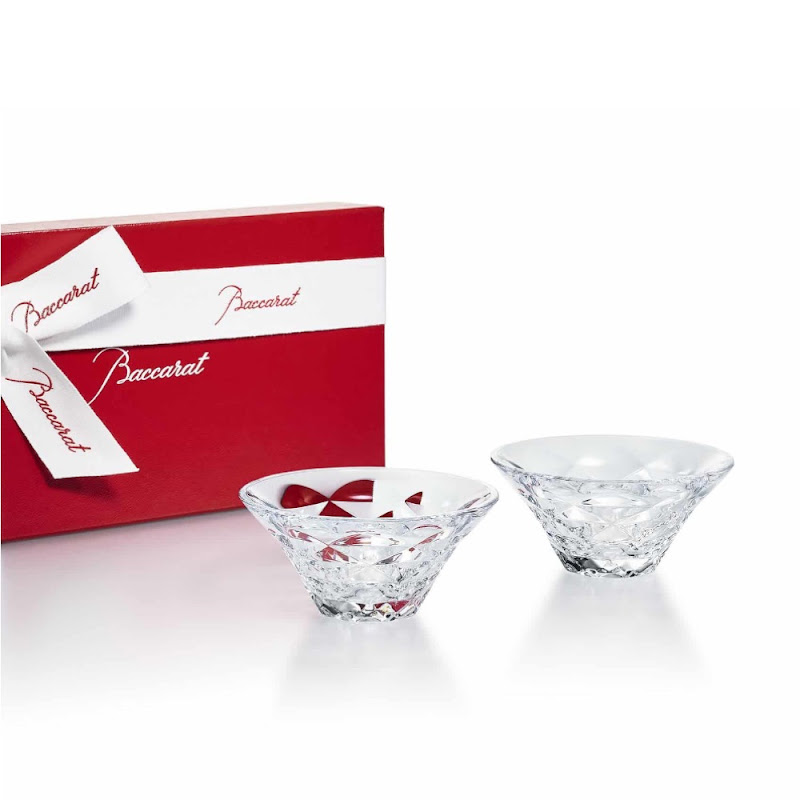 Schaaltje "Swing", Set van 2 by Baccarat