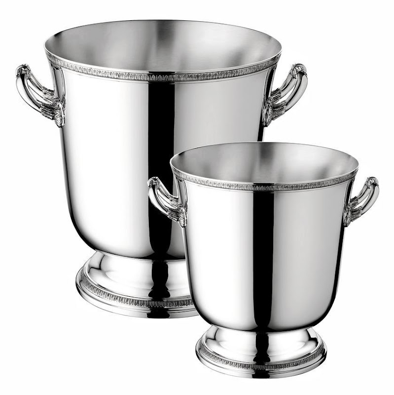 Malmaison Champagne cooler & ice bucket by Christofle