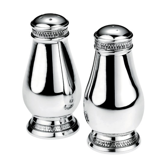 Malmaison Salt & pepper shakers by Christofle