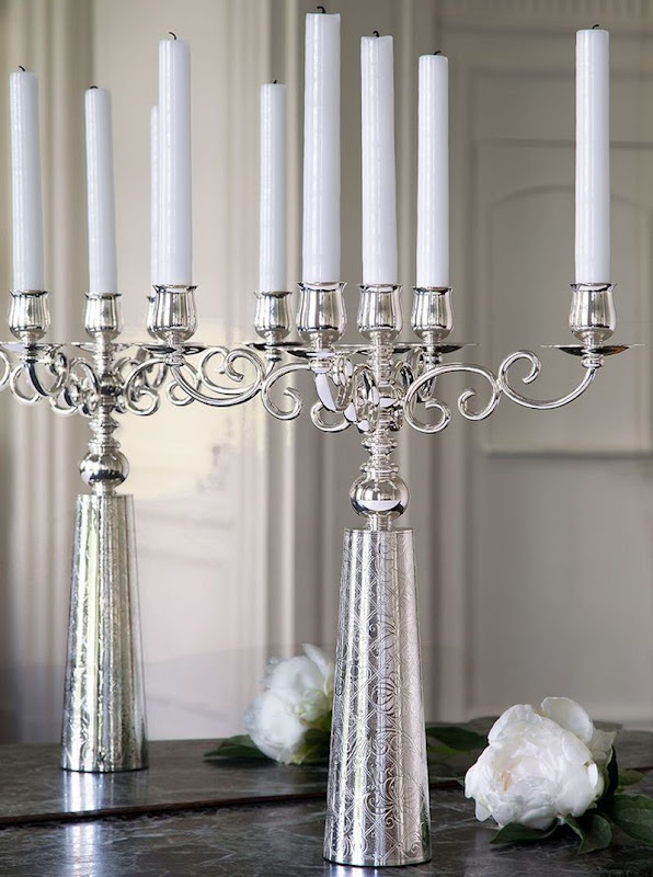 Jardin d'Eden Candle Holders by Christofle