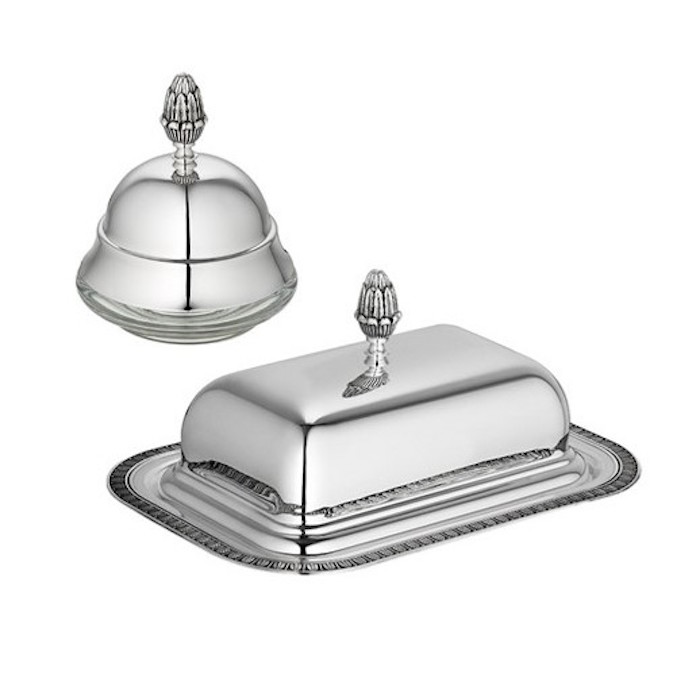 Malmaison Butter Dishes by Christofle