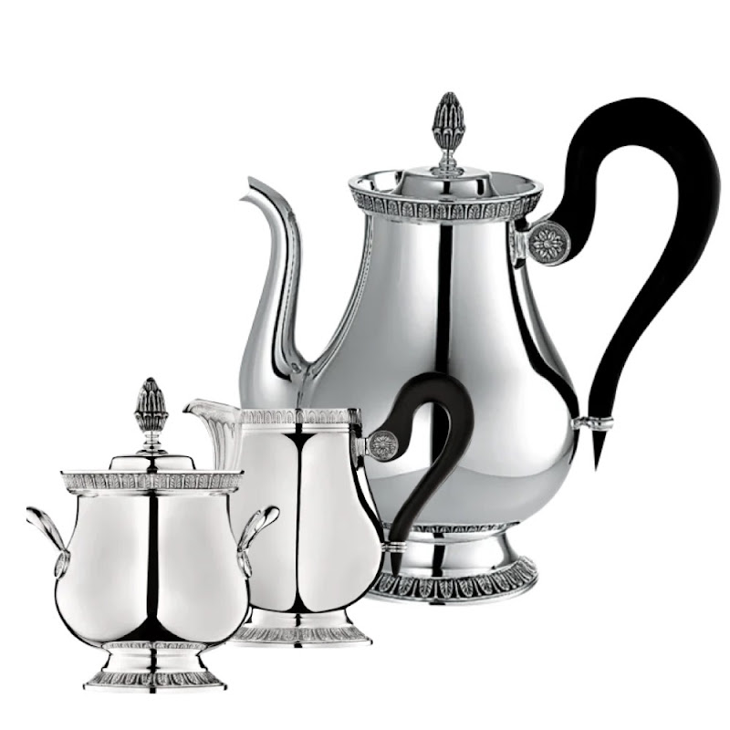 Malmaison Coffee/Tea Service by Christofle