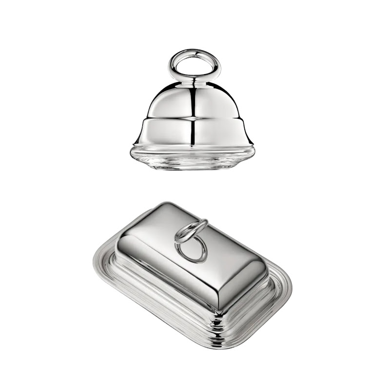 Vertigo Butter Dishes by Christofle