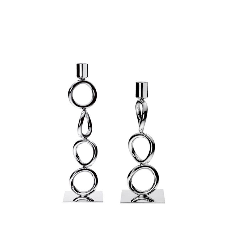 Vertigo Candleholders by Christofle