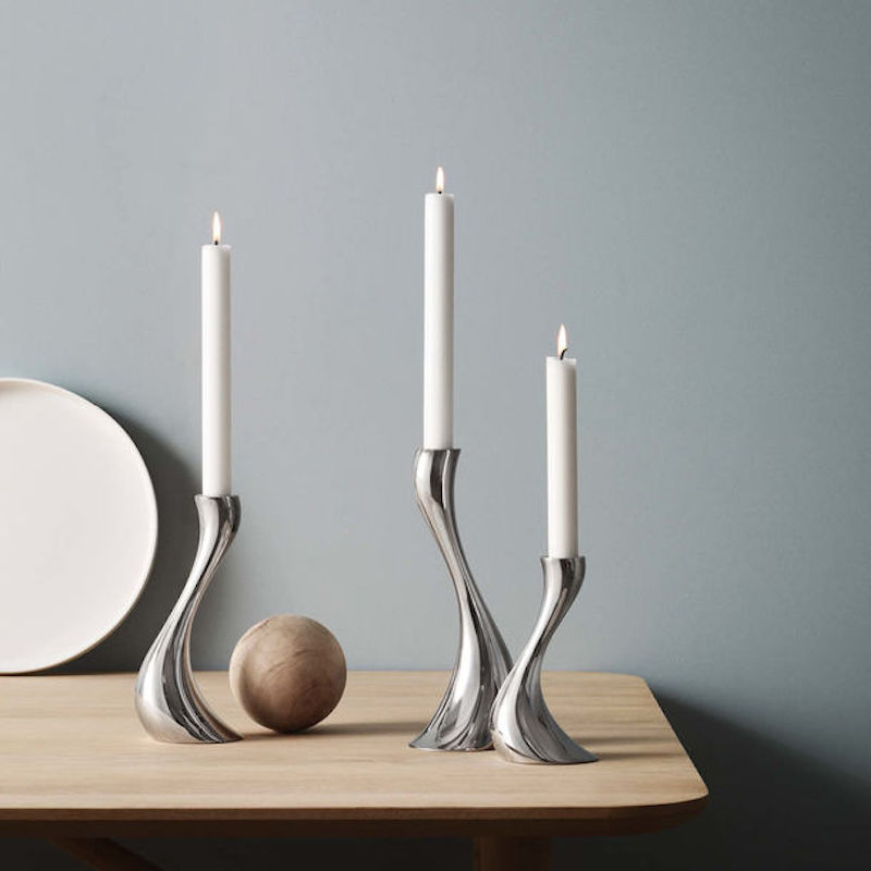 Cobra Candleholders by Georg Jensen