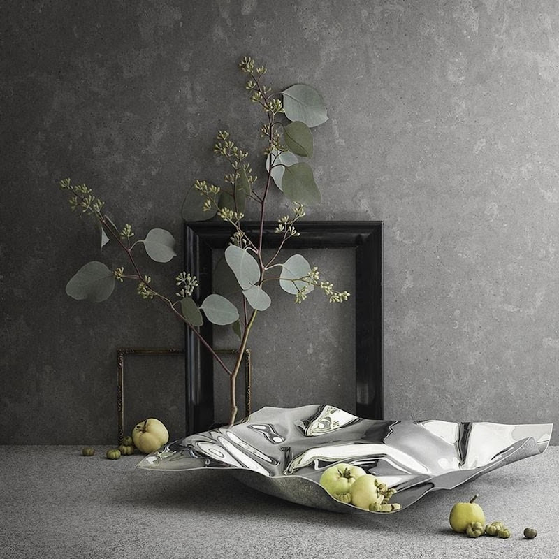 Panton Tray by Georg Jensen