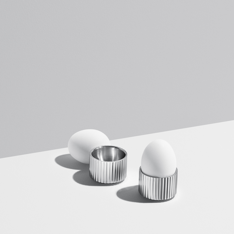 Bernadotte Egg Cups by Georg Jensen