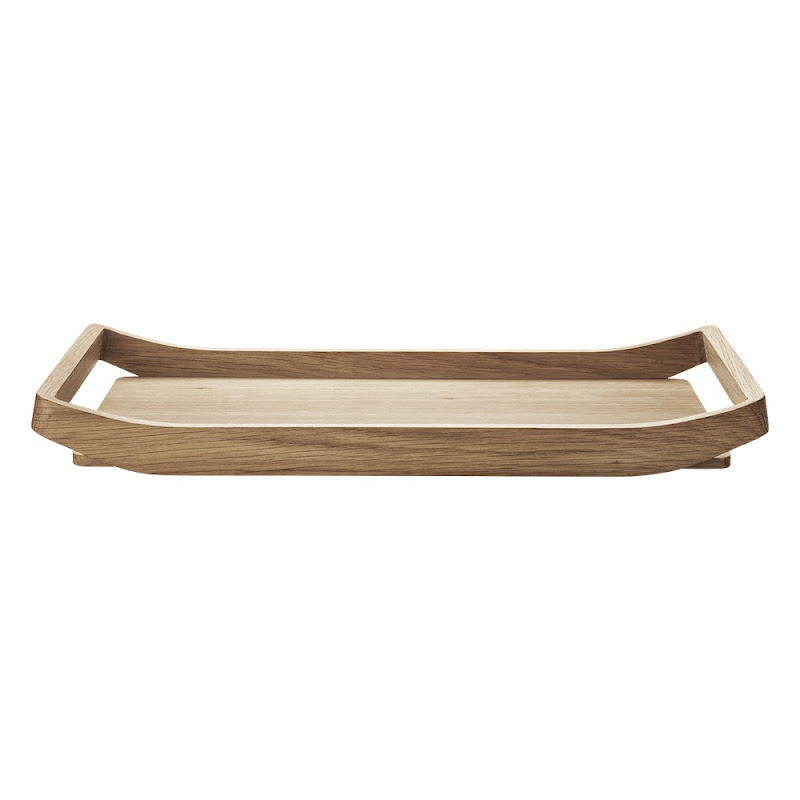 Barbry Tray Oak Wood by Georg Jensen