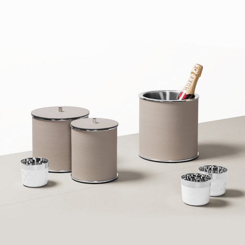 Champange Cooler & Ice Bucket "Positano" by Giobagnara