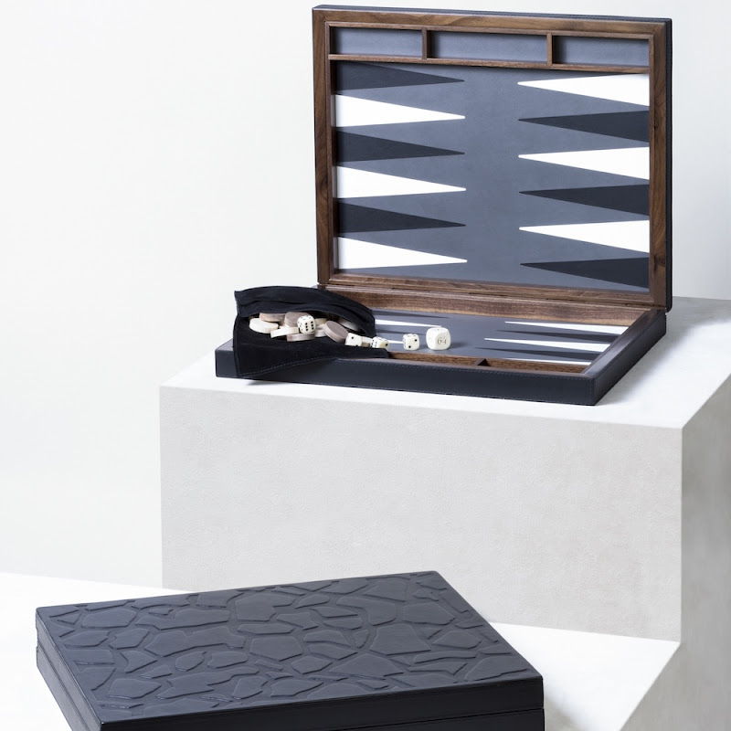 Backgammon Case "Tosca" Collection - Safari by Giobagnara