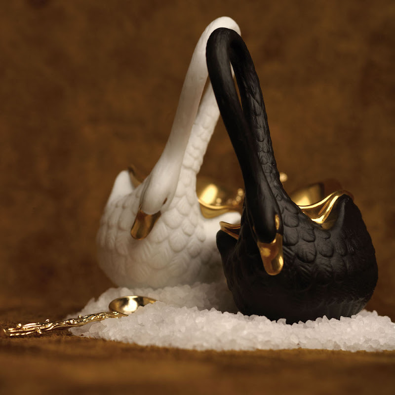 Salt Cellar 'Swan' by L'Objet