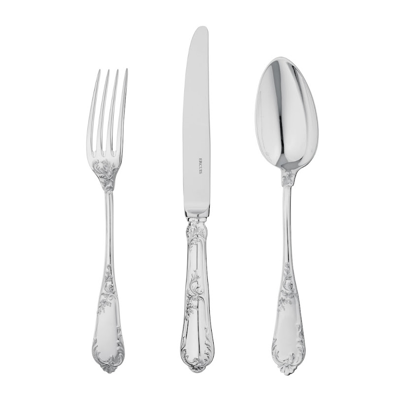 Rocaille Sterling Silver by Ercuis