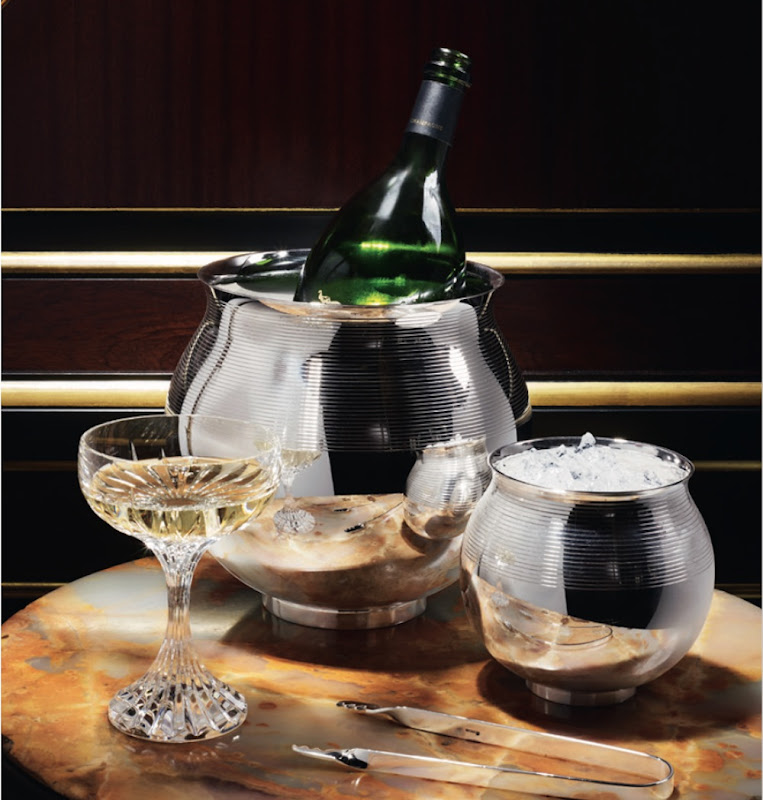 Transat Champagne cooler & Ice Bucket by Ercuis