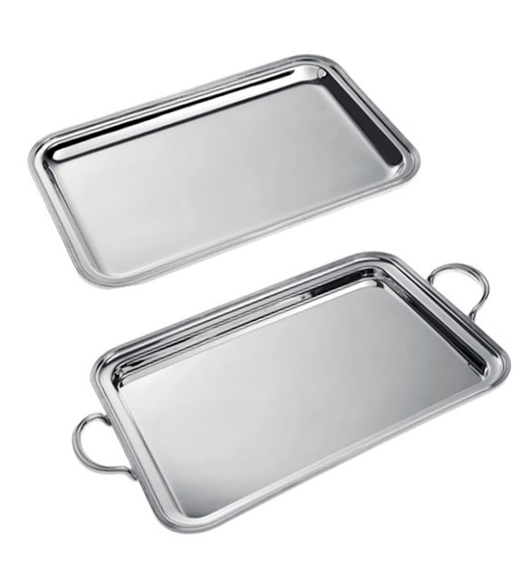Rencontre Rectangular Serving trays by Ercuis