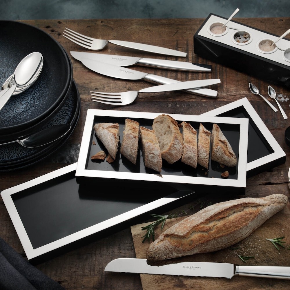 Serving Trays Silverplated by Robbe & Berking