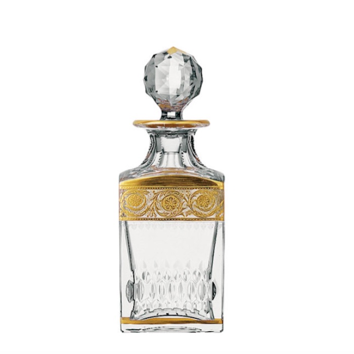 Thistle Square Decanter by Saint Louis
