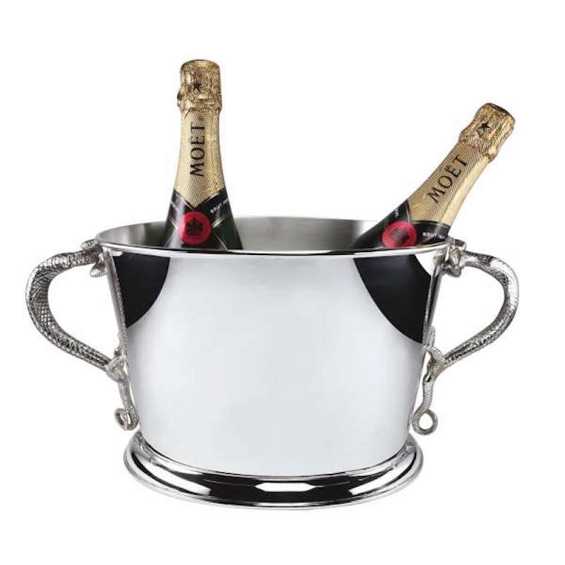 Champagne cooler 'Lizard' by Sonja Quandt