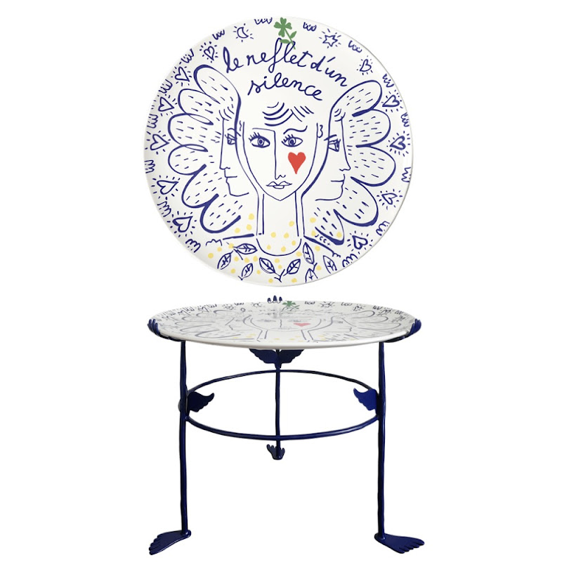 Le Reflet d'un Silence Coffee Table by Gien