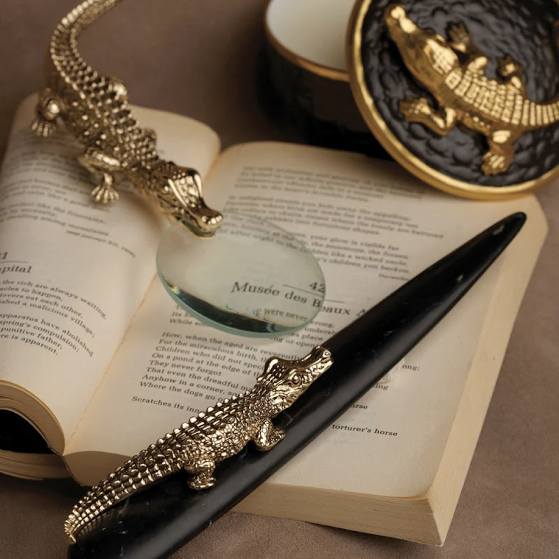 Letter Opener "Crocodile" by L'Objet
