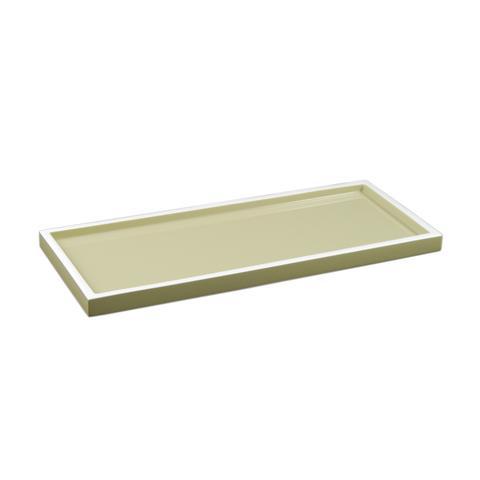 Tray "Taupe/White" by Pacific Connections